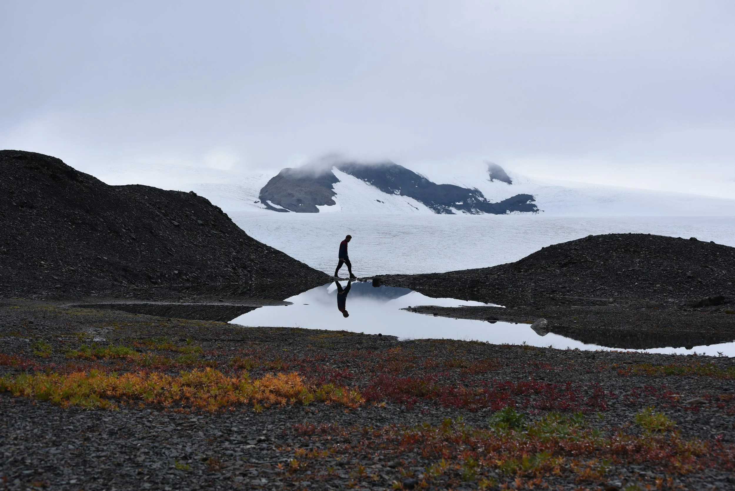 Alaska hike photos,  Alaska hiking portraits,  
adventure portraits 
