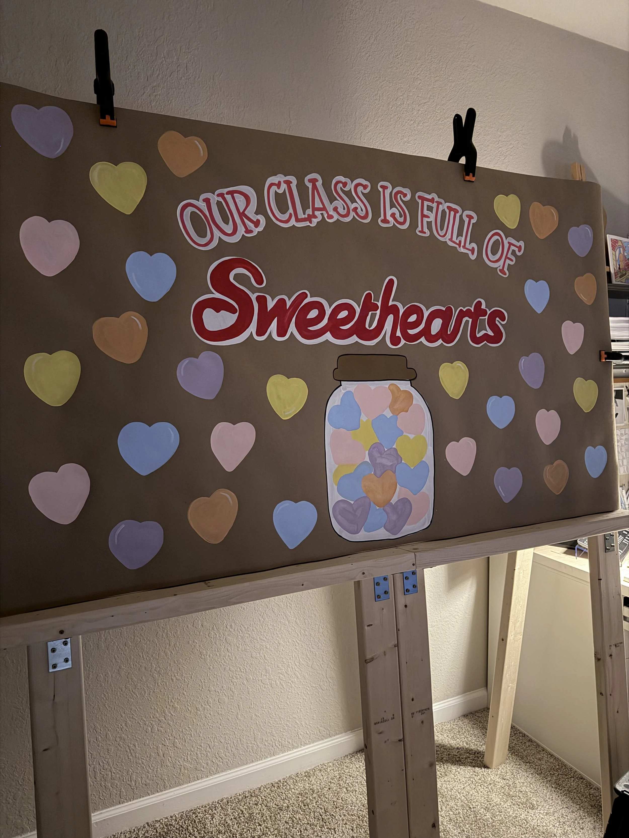 Classroom Valentine's Banner