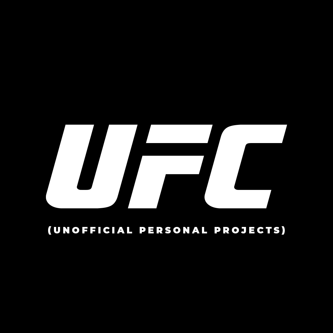 UFC Personal Poster Series