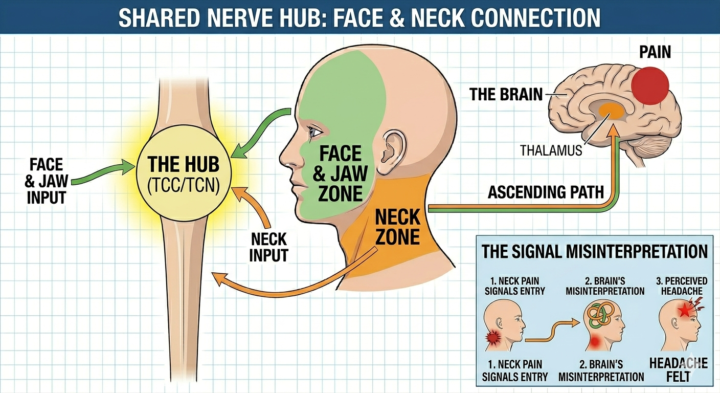 Jaw neck and head pain are all connected Heads Up Osteopathy Physio