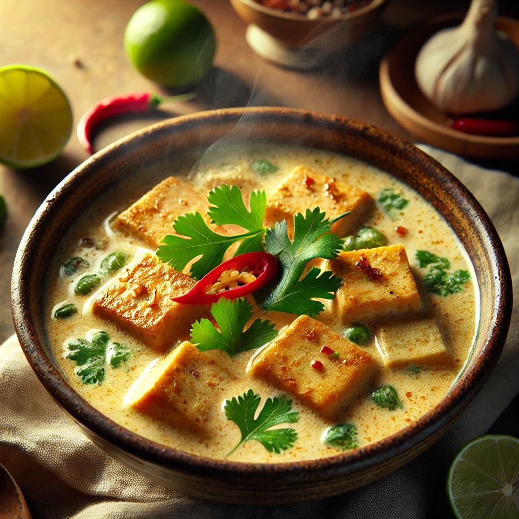 Tofu + Coconut Milk + Lemongrass: Creamy Thai-Inspired Curry