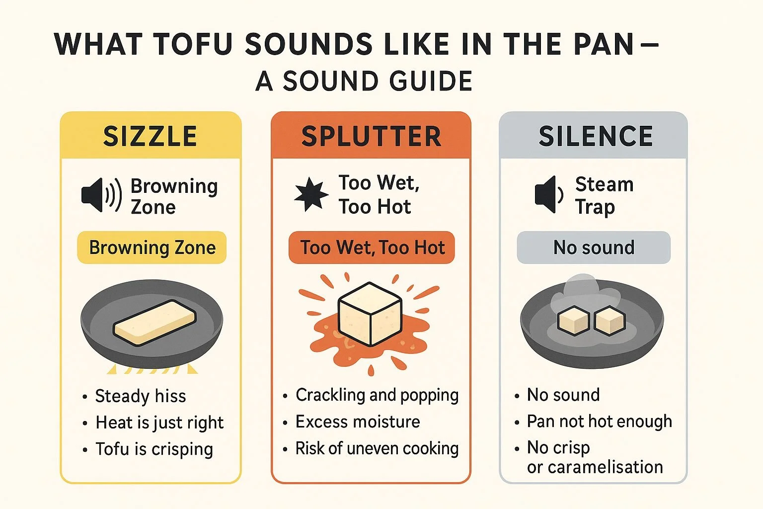 What Tofu Sounds Like When It Cooks (And Why It Matters)