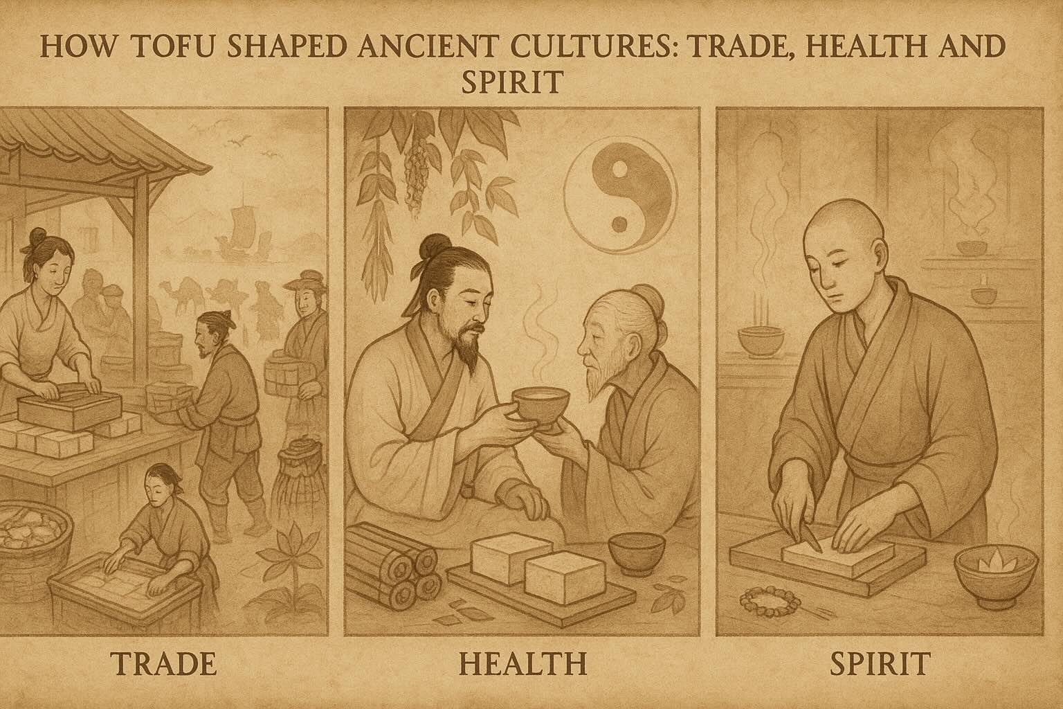 How Tofu Shaped Ancient Cultures: Trade, Health and Spirit