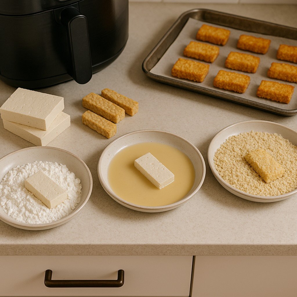 Crispy Outside, Juicy Inside: Master Battered Tofu & Tempeh