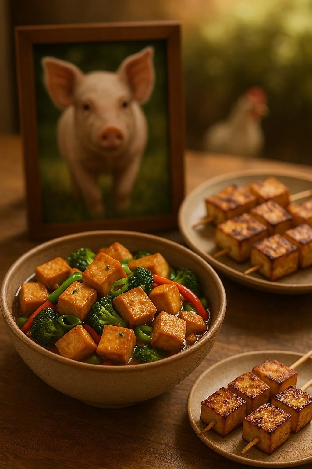 How a Tofu-Centred Diet Supports Compassion for Animals