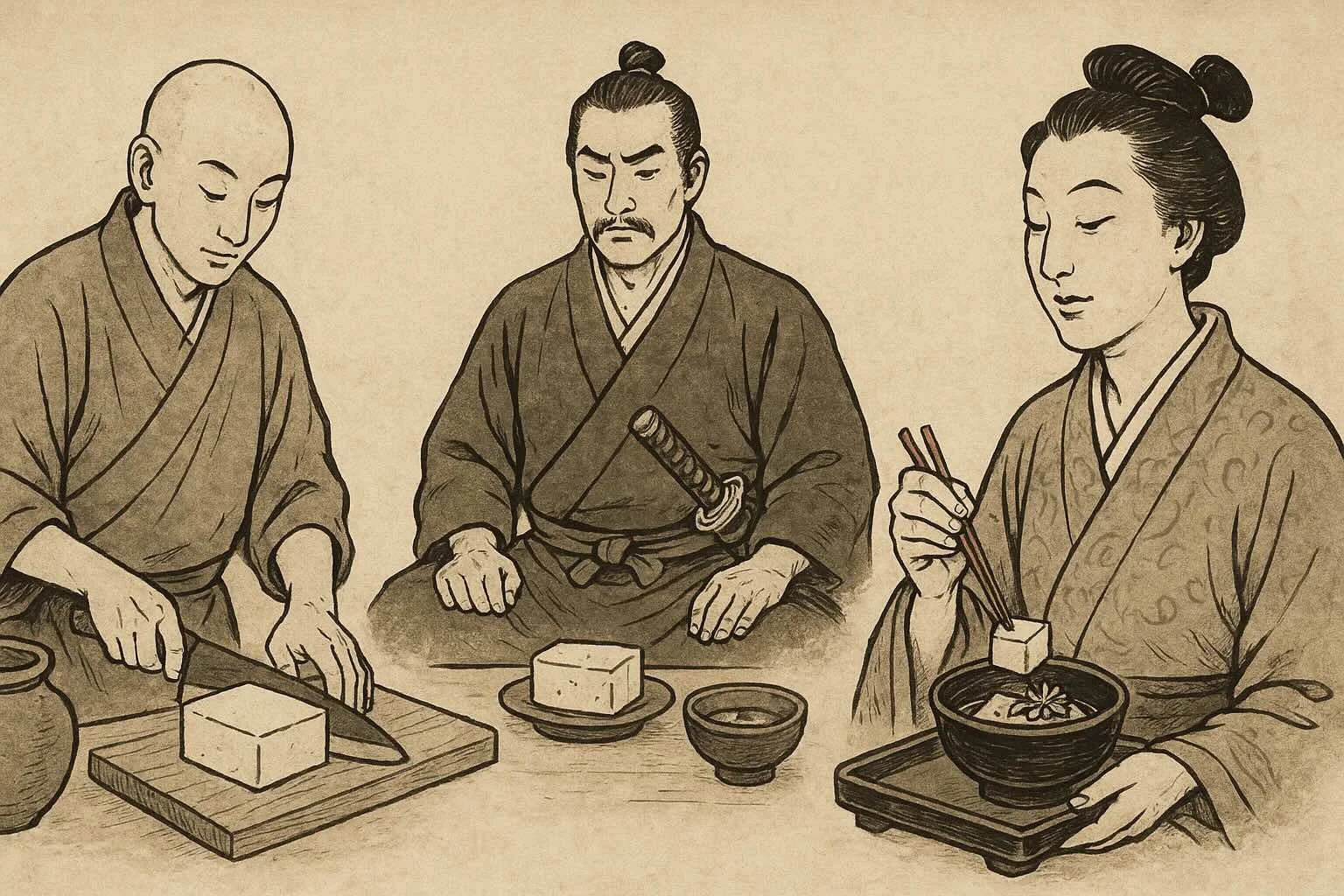 The Tofu Story: From Ancient China to Samurai Japan