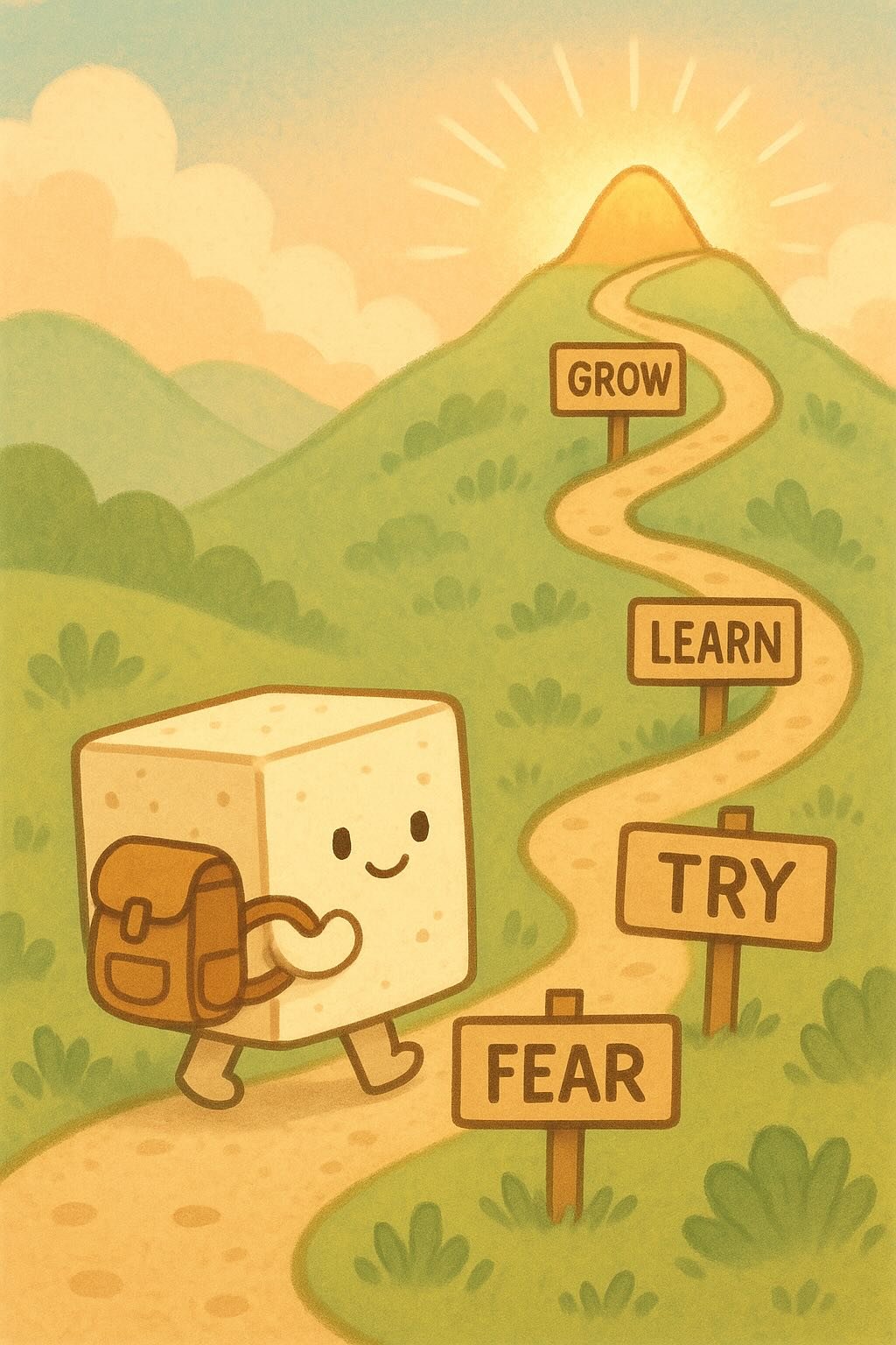 Tofu as a Catalyst: A Recipe for Courage and Growth