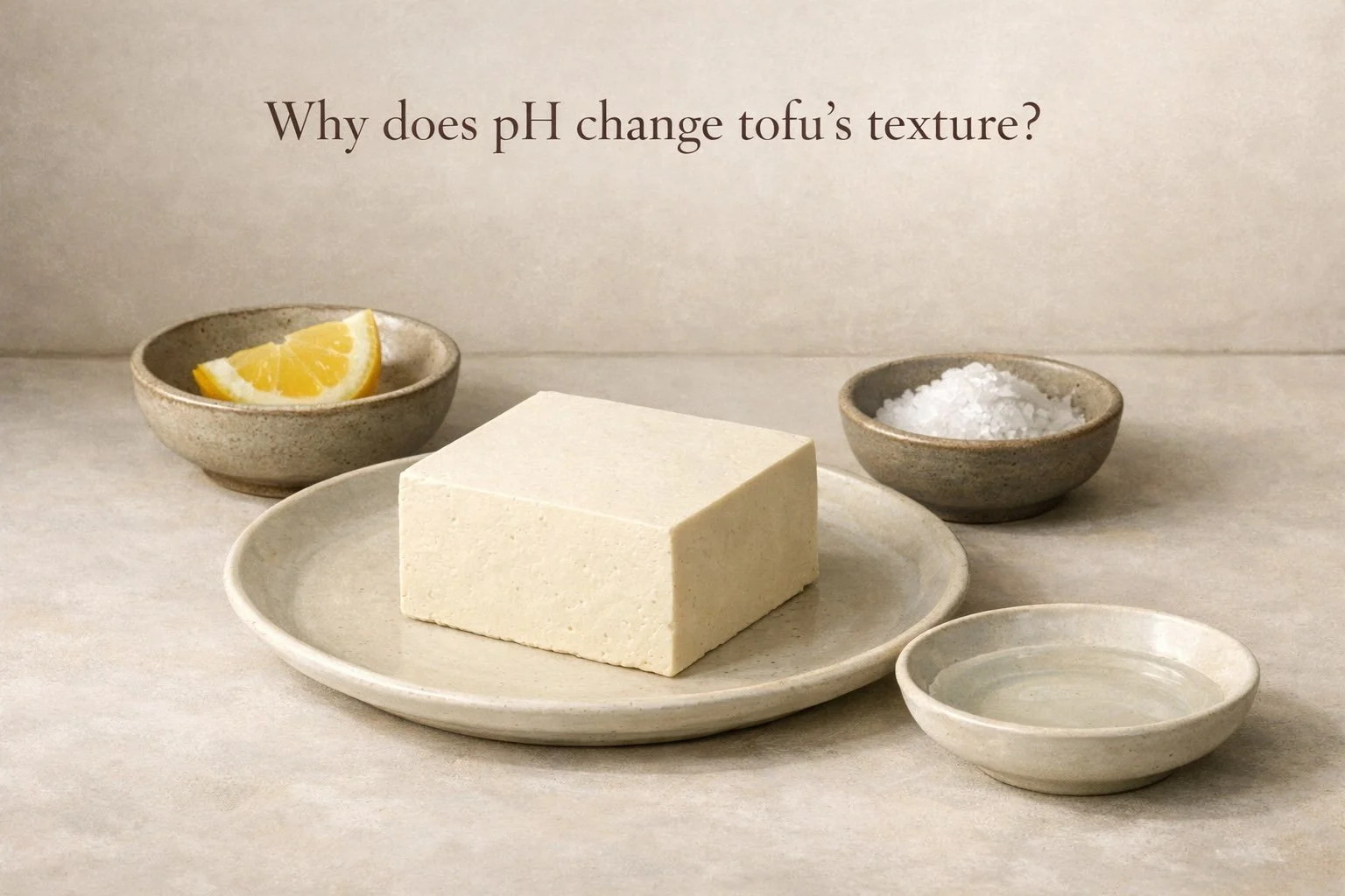 The Role of pH in Tofu Cooking – Mastering Texture