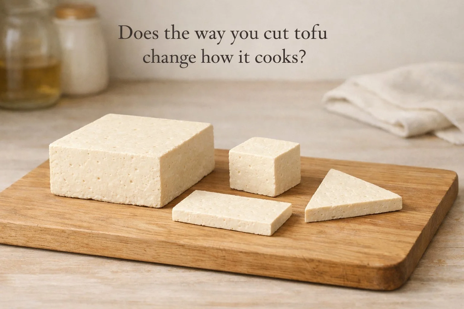 How to Cut Tofu for Flavour, Texture, and Better Browning