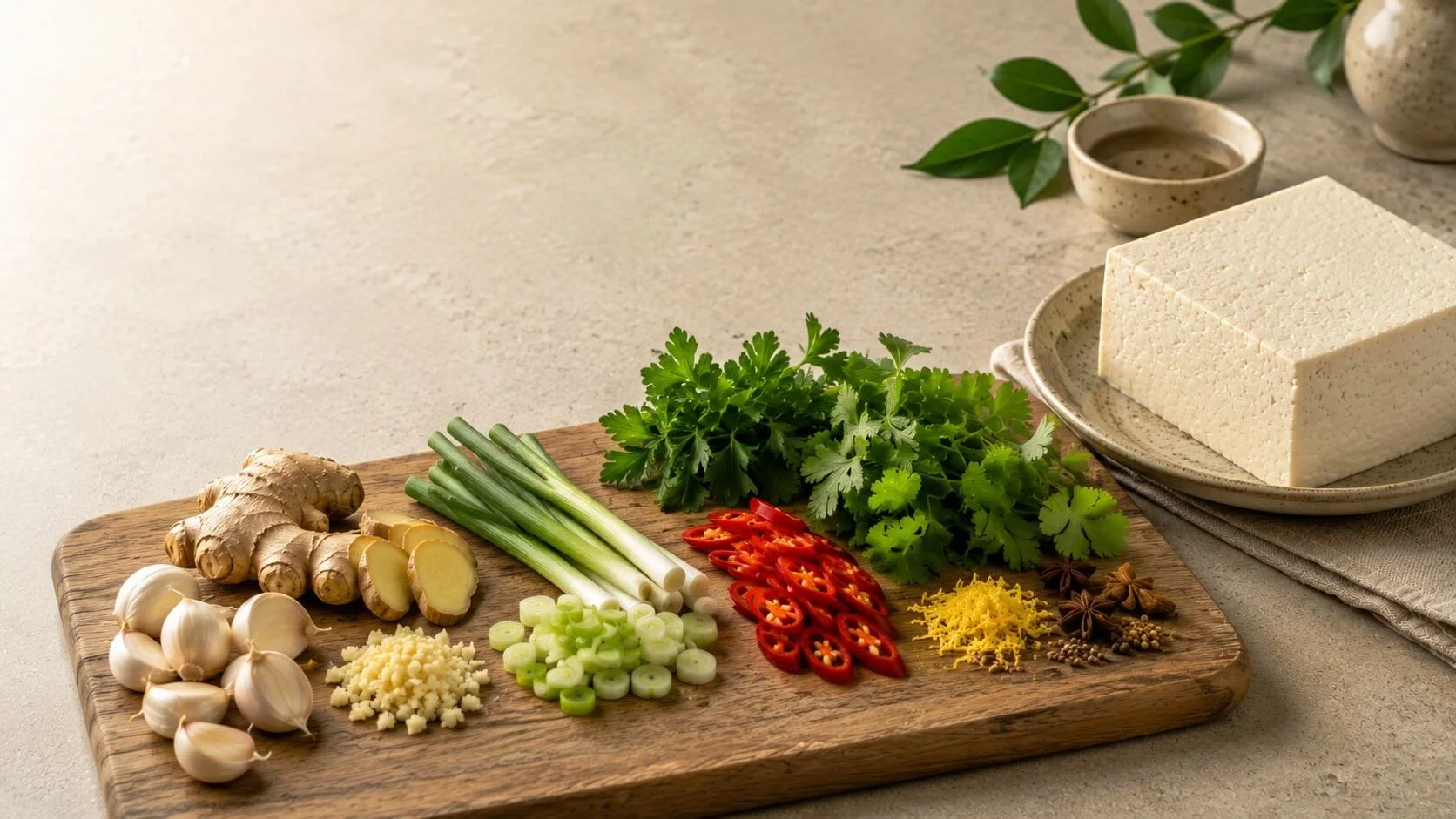 The Best Aromatics for Tofu — And When to Use Them
