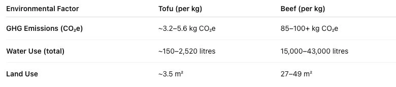 What Makes Plant-Based Proteins So Planet-Friendly? The environmental data.