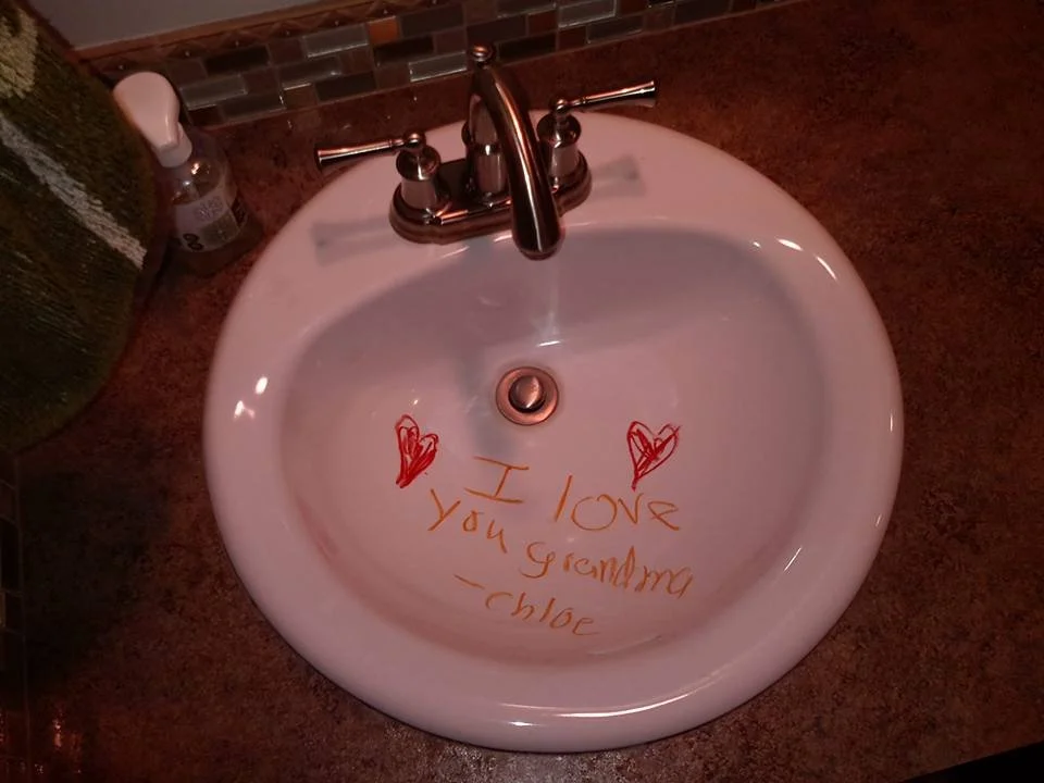 Fun Notes in the Sink