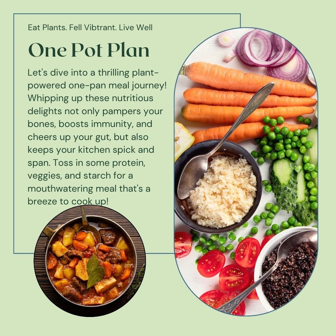 One Pan Plant Based Meal Plan