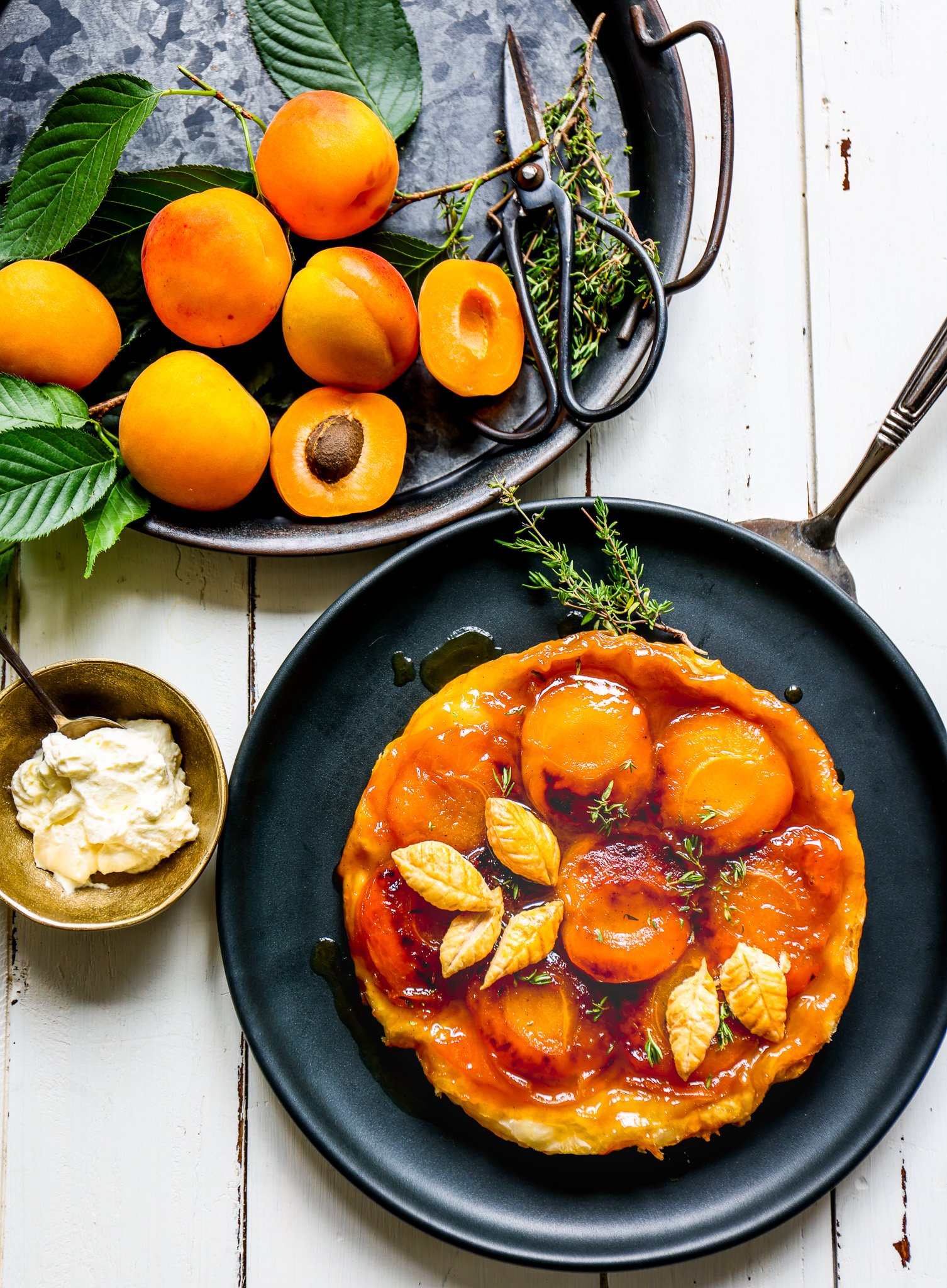Apricot Tarte Tatin, Southern Hemisphere Style