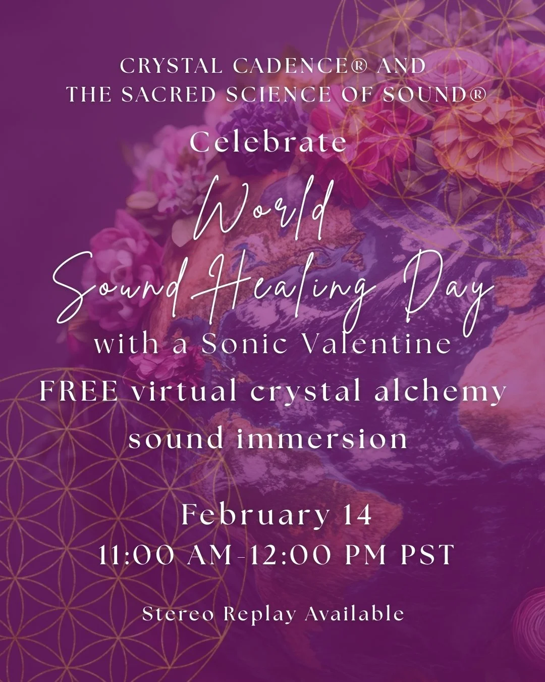 World Sound Healing Day - Virtual Sound Bath