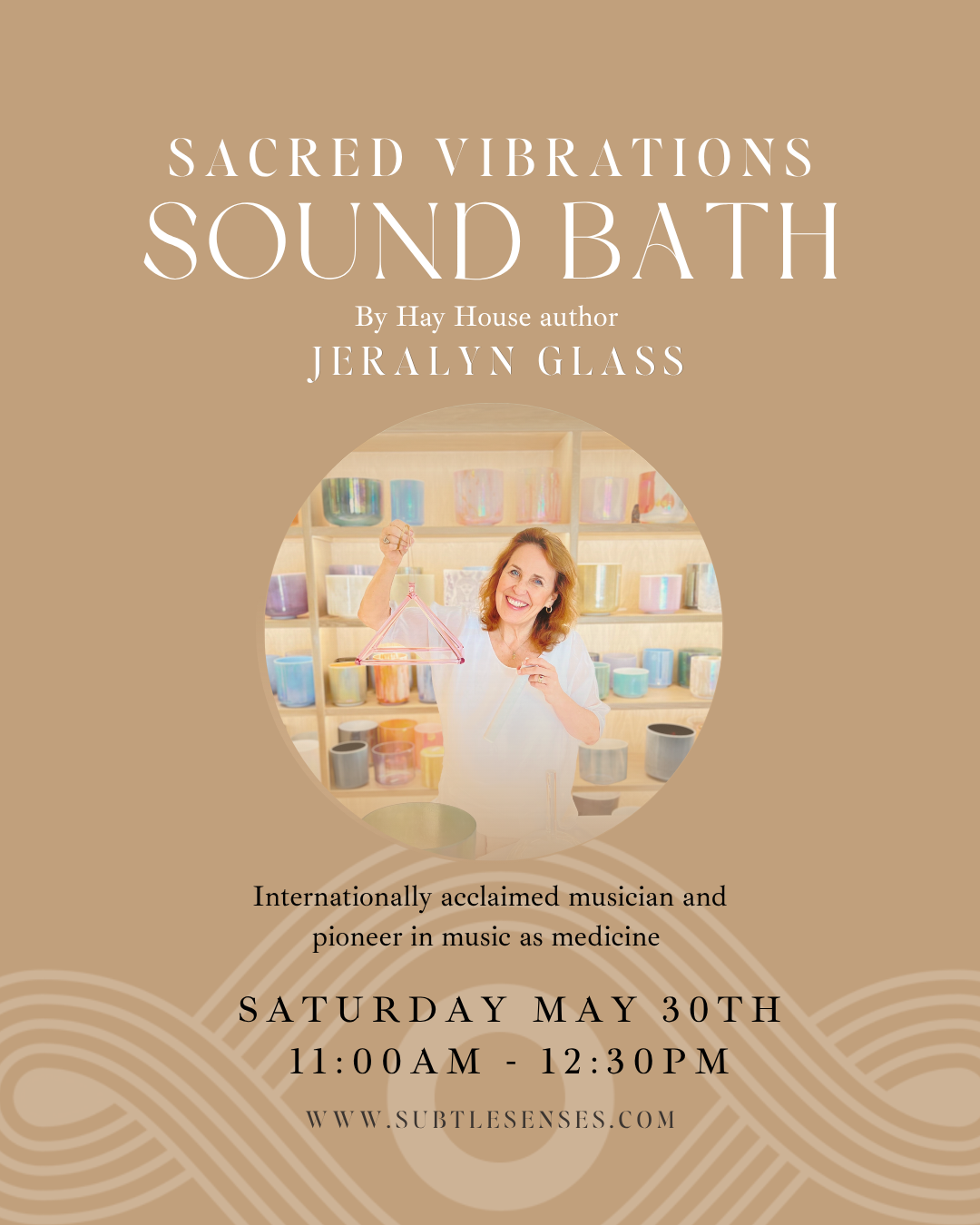 Sacred Vibrations Sound Bath at Subtle Senses