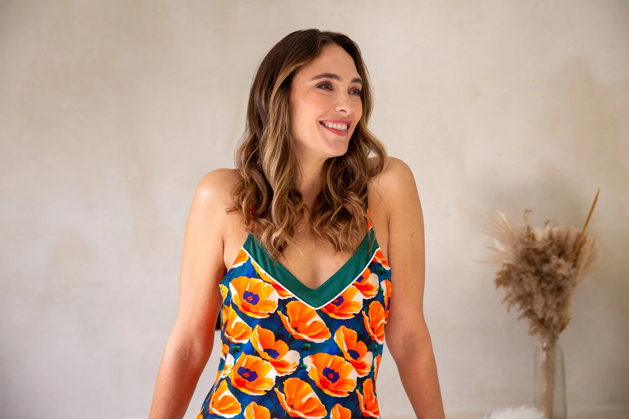 Inej lifestyle shoot - poppies chemise