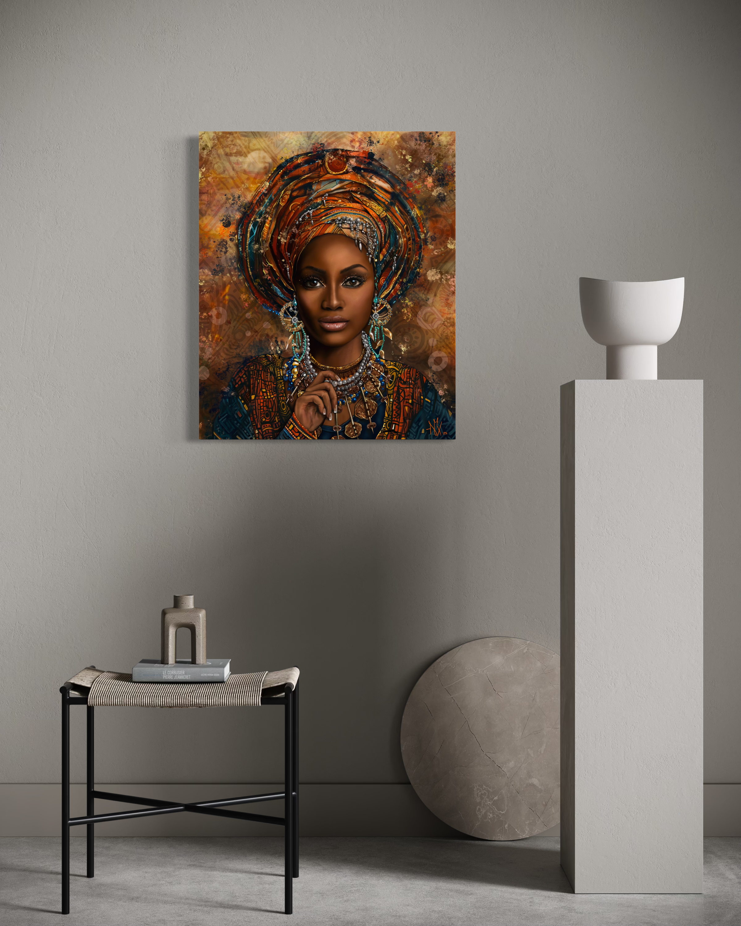 Adorned in Glory - Gallery Canvas Medium Print