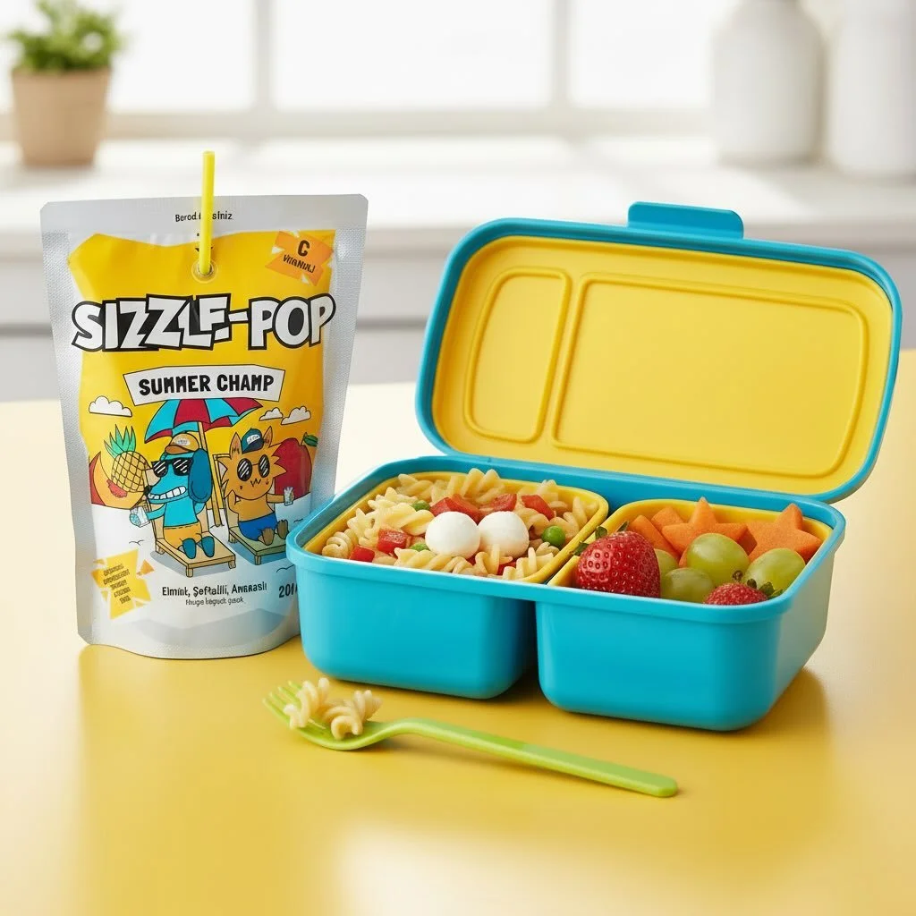 تكمل وجبتهم بـ Sizzle-Pop&hellip; خفيف ويناسب كل الأوقات 😍
بدون سكر مضاف &bull; بدون مواد حافظة &bull; غني بفيتامين C 🧃✨