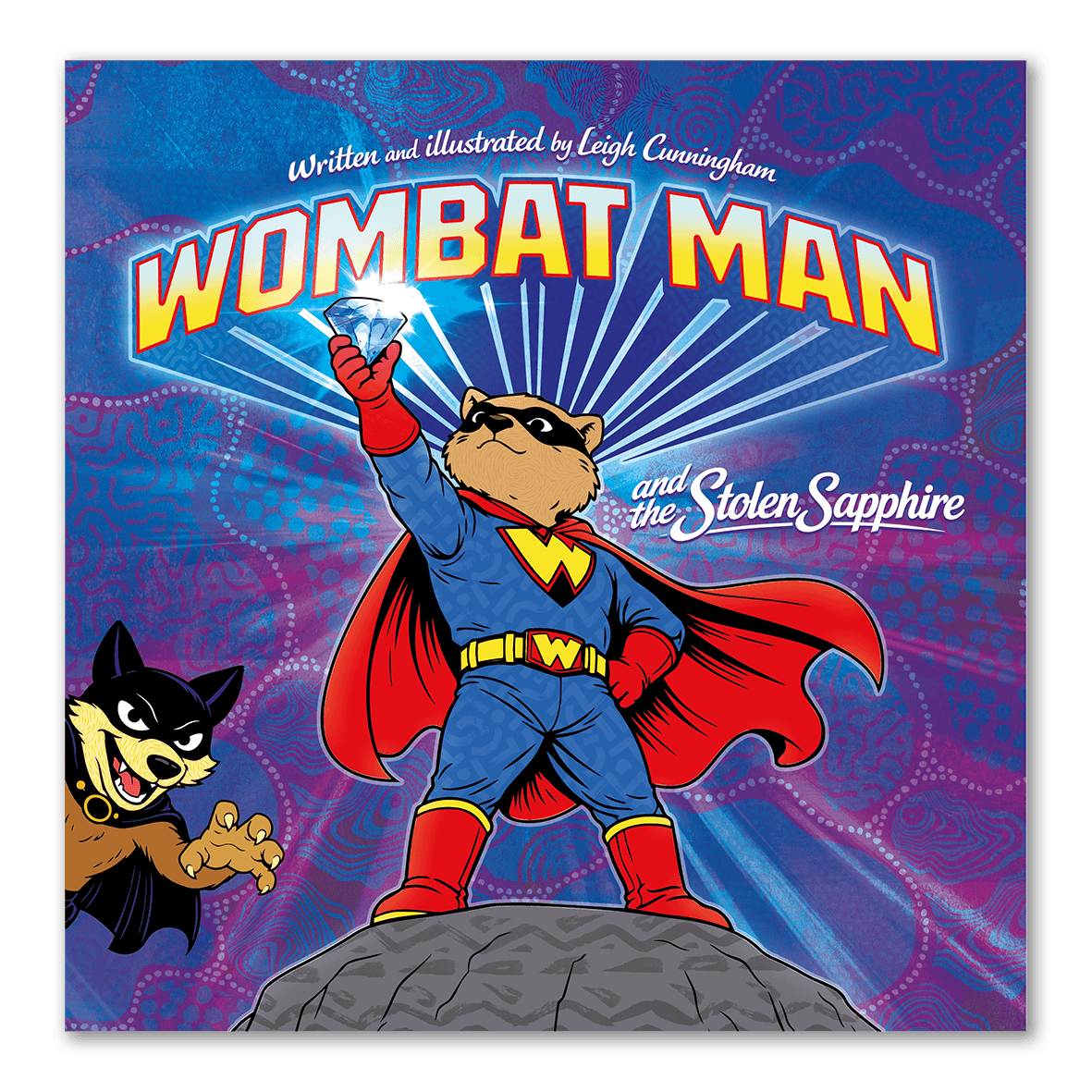 Wombat Man and the Stolen Sapphire