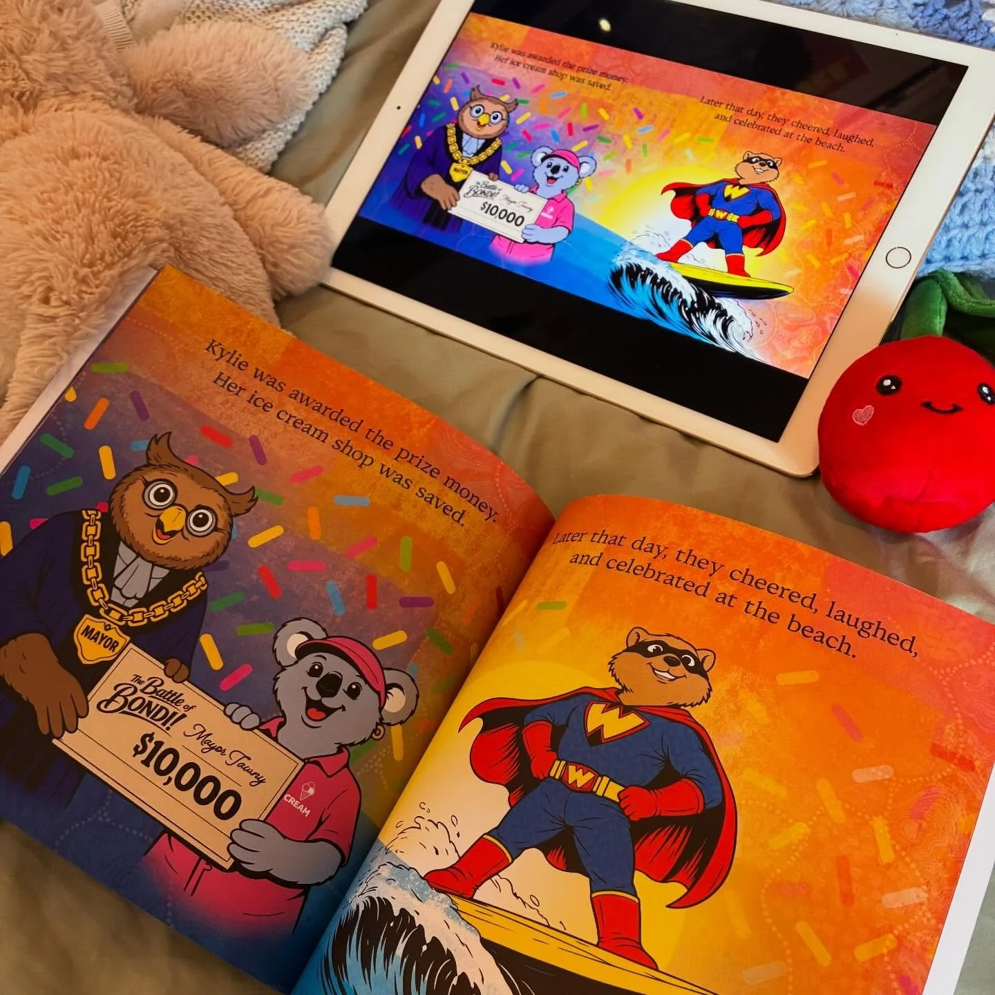 SCAN &bull; LISTEN &bull; READ ALONG

What if storytime could come to life?

With Wombat Man Storytime, children can now follow along with Wombat Man and the Battle of Bondi using character voices, music, sound effects and page-turn prompts.

Simply 