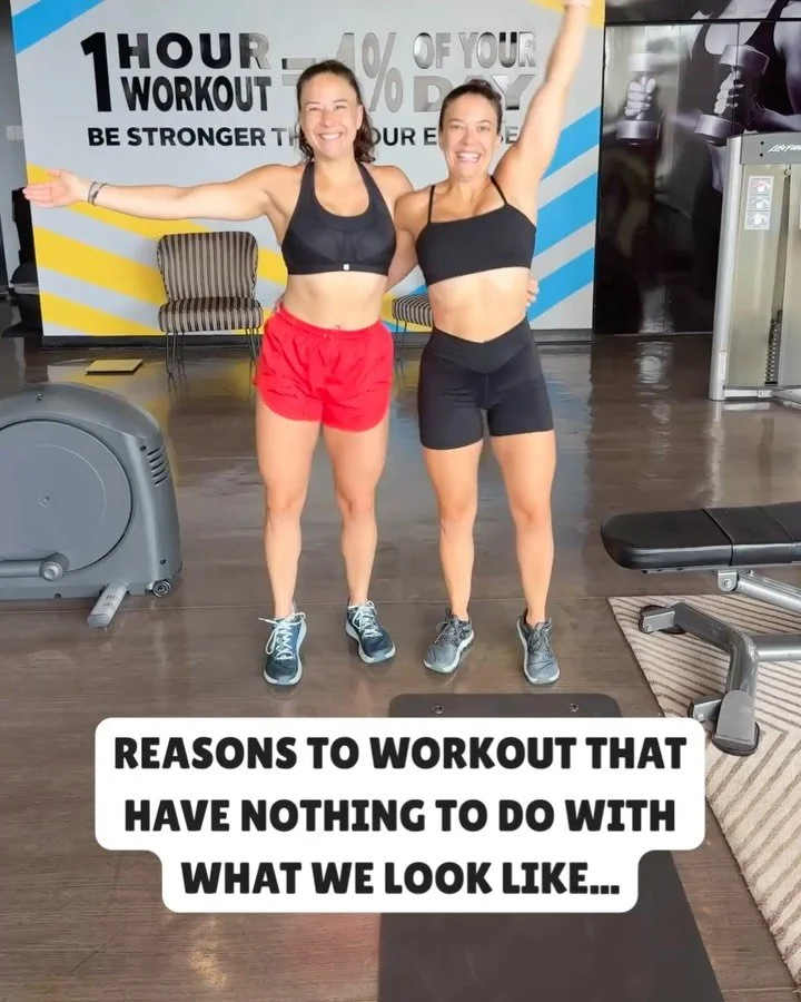 Can you think of anymore? ✨
Basically our goal as female personal trainers is to help as many people as we can fall in love with strength training & exercise because when you do you will be unstoppable. 
Work with us to feel badass, look great