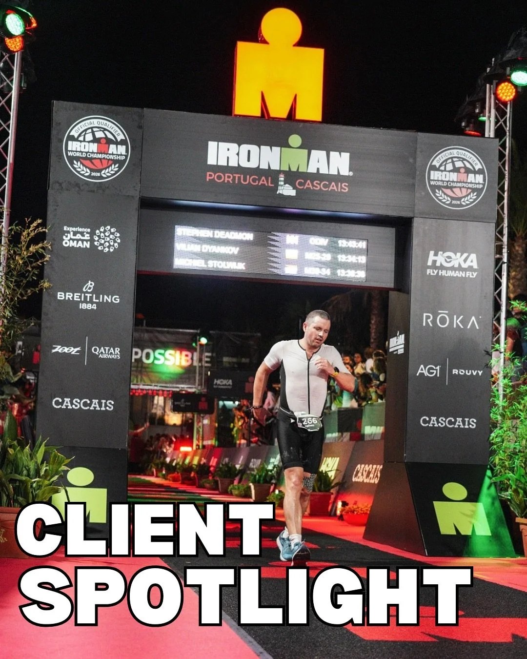 Swipe for this months client spotlight ➡️

Steve you are an IRONMAN! 🏊🚴🏃🏻&zwj;♂️

#ironman #onlinecoaching