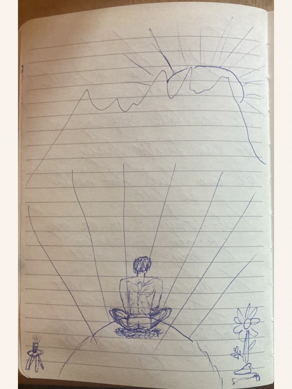 🕊 Daily Drawing: Day 41
The line deepens, as if touching an unseen root. #innerroots #earthenergy #intuitivedrawing #dailyartpractice