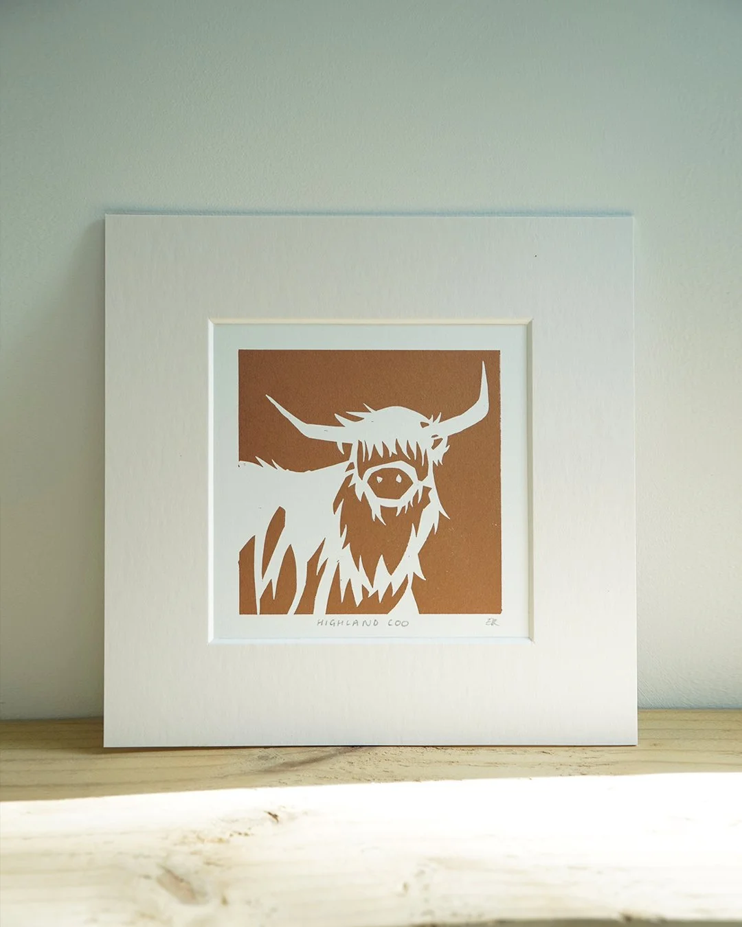 Highland Cow - Copper