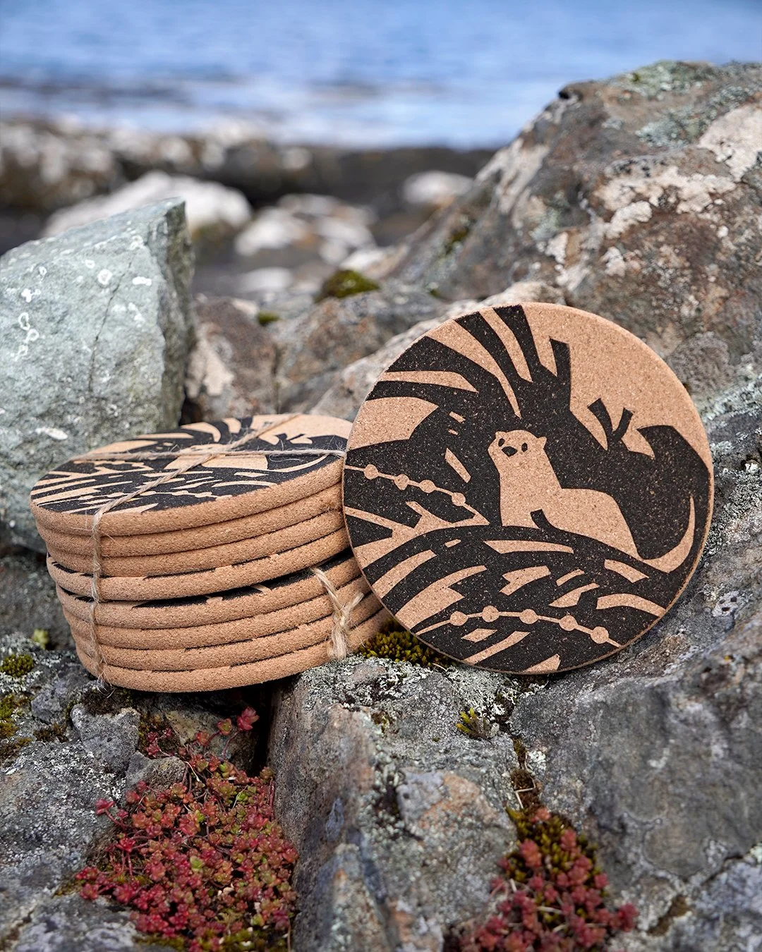 Black Otter Coaster Pack.jpg