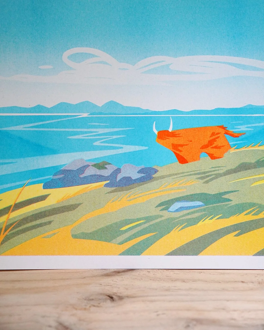 Windswept Risograph