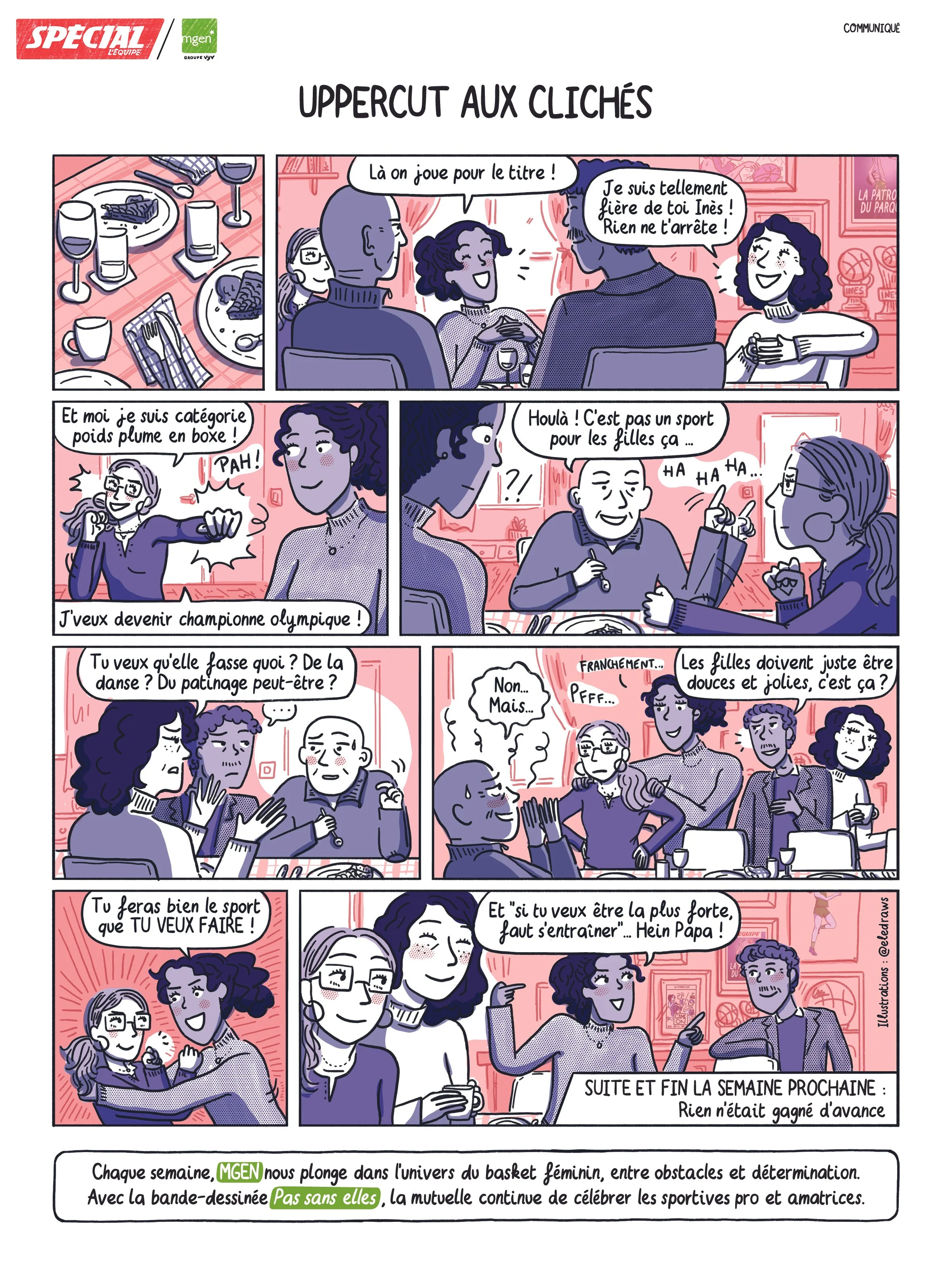 EPISODE 14 : UPPERCUT AUX CLICHES Eledraws pour l'équipe x MGEN