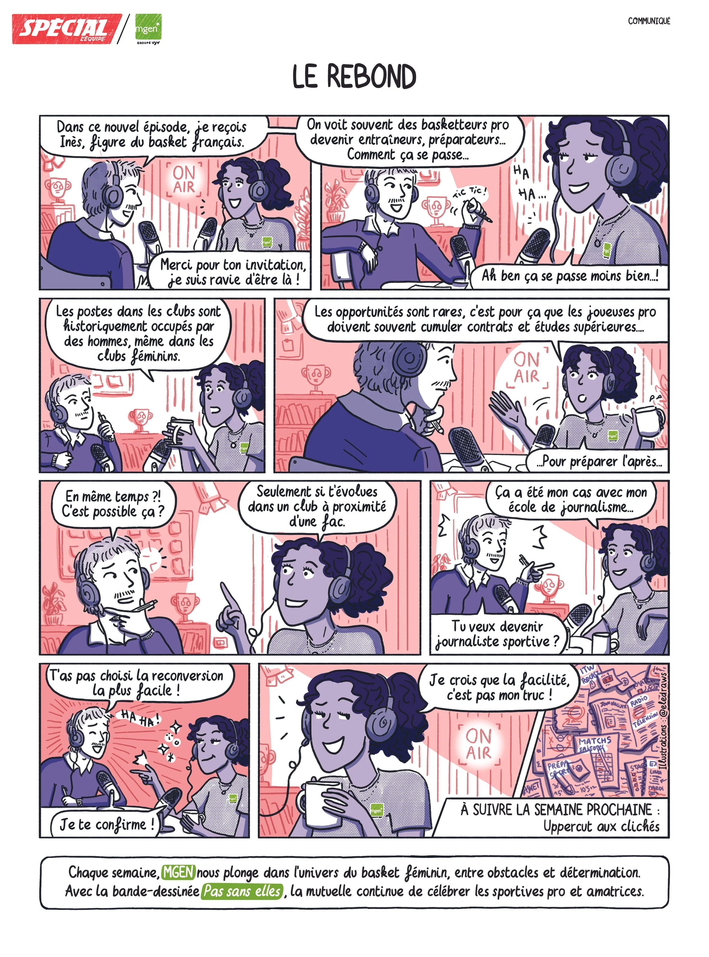 EPISODE 13 : LE REBOND Eledraws pour l'équipe x MGEN