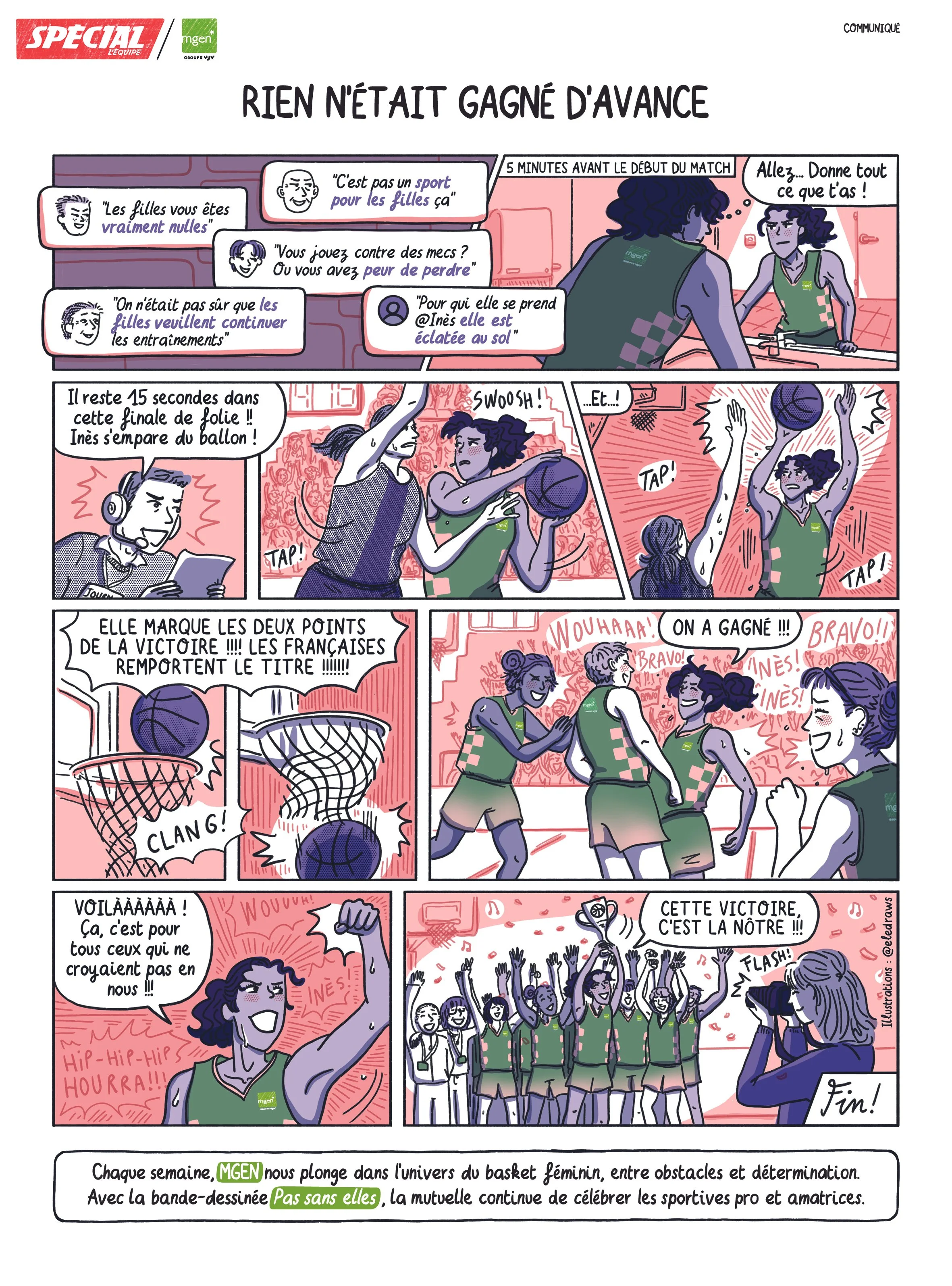 EPISODE 15 : RIEN N'ETAIT GAGNE D'AVANCE Eledraws pour l'équipe x MGEN