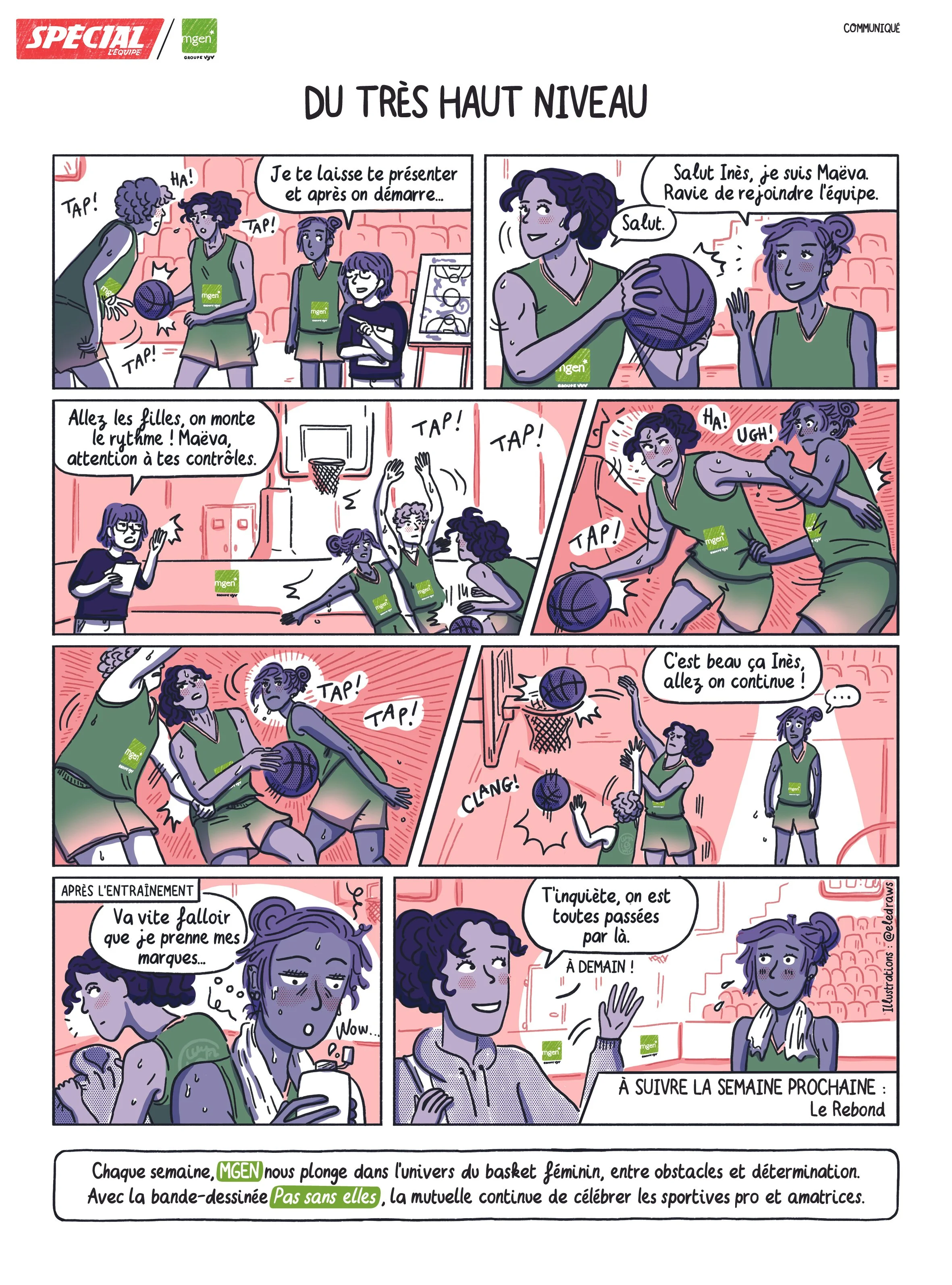 EPISODE 12 : DU TRES HAUT NIVEAU Eledraws pour l'équipe x MGEN