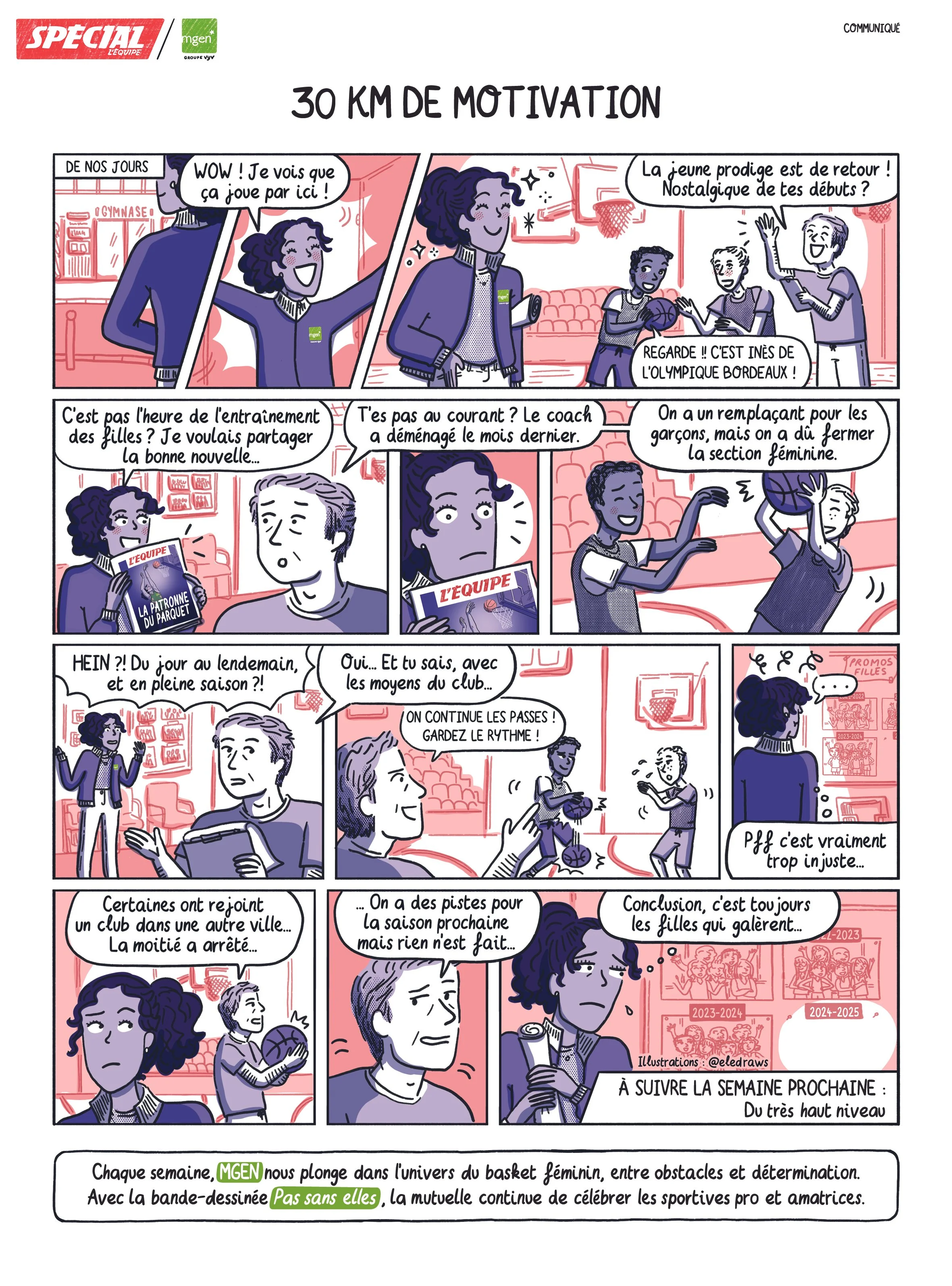EPISODE 11 : 30 KM DE MOTIVATION Eledraws pour l'équipe x MGEN