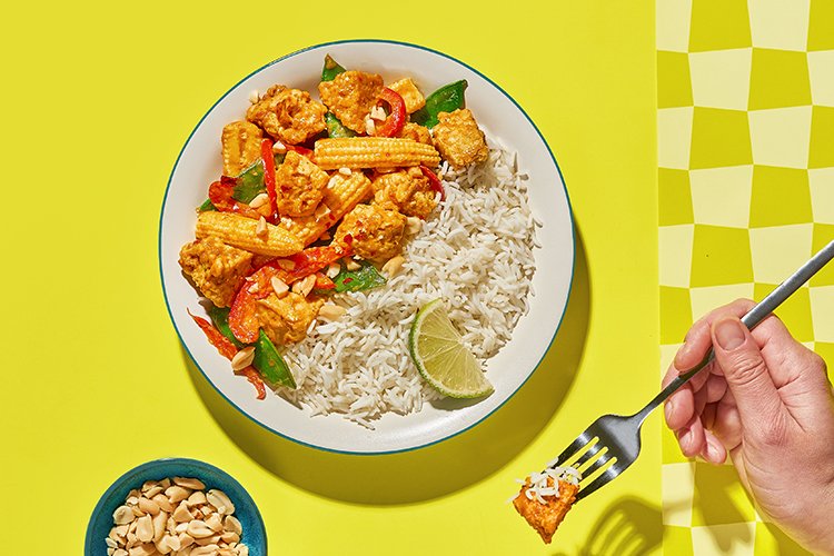 Tempeh &amp; Peanut Butter Stir-Fry