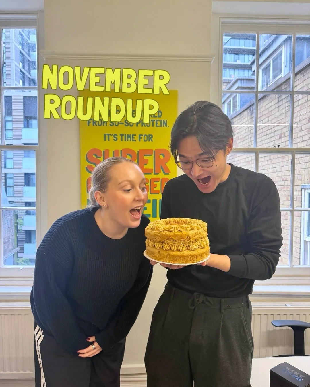 November flew by, here&rsquo;s what we got up to🌟

1. Celebrating @driando Birthday🎈 
2. Delicious team meal at @bubala_london 
3. Amazing delivery of the best pizzas🍕@oneplanetpizza 
4. Some exciting things arrived to the office👀
5&amp;6. Had an