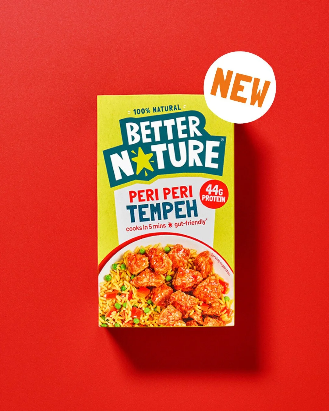 🔥 NEW IN: Peri Peri Tempeh🔥

Meet the latest addition to our supercharged protein line-up, here to help more people give chicken the night off.

Zingy. Bold. Properly moreish.

🌶️ Big Peri Peri flavour
💪 Similar protein to chicken
🌱 High in fibr