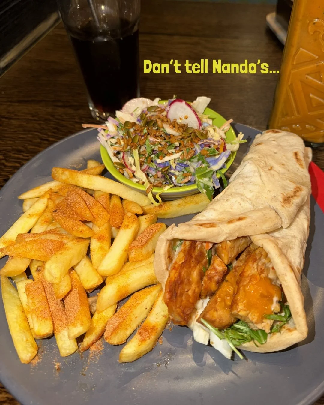 A cheeky Nando&rsquo;s&hellip; but make it supercharged 😏

We&rsquo;re not here to cancel chicken.
But we do think it deserves the night off.

And honestly? Our zingy Peri Peri Tempeh would be a pretty perfect addition to the Nando&rsquo;s menu 🌶️
