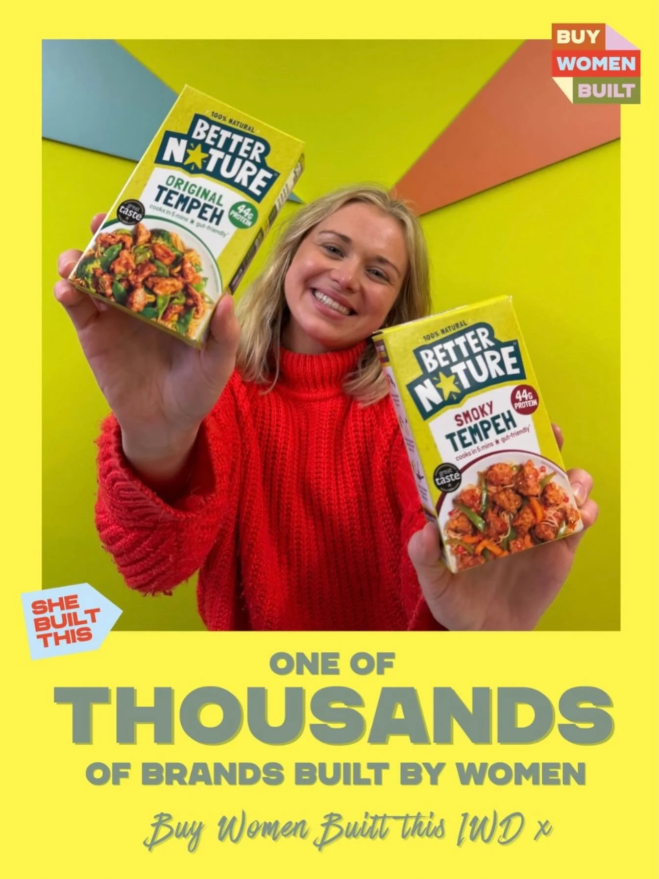 Alles Gute zum Internationalen Frauentag 🌟

Wir schätzen uns unglaublich glücklich, dass unsere Mitbegründerin und CEO Elin hier bei Better Nature die Leitung innehat.

Ihre Energie, ihr Glaube an unsere Mission und ihre Fähigkeit, das Beste aus dem gesamten Team herauszuholen, inspirieren uns jeden Tag aufs Neue. 