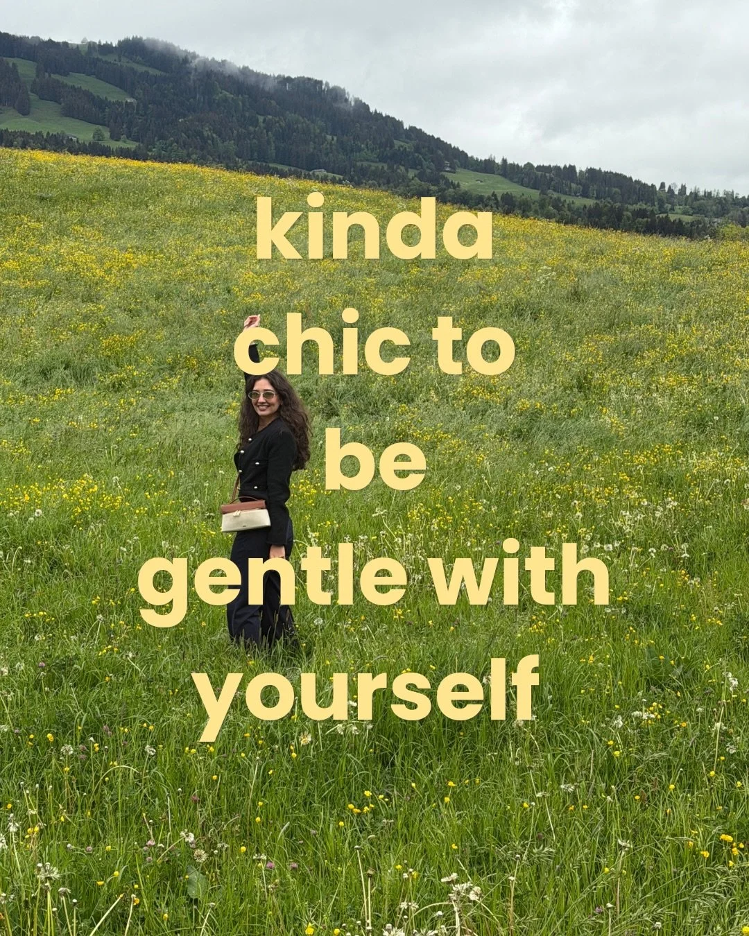Hopping on the trend my way 🤍
Kinda chic to 
Be gentle with yourself ALWAYS
To keep the promises you made to yourself ALWAYS
Eat and enjoy food! 
And only listen to a registered dietitian ☺️