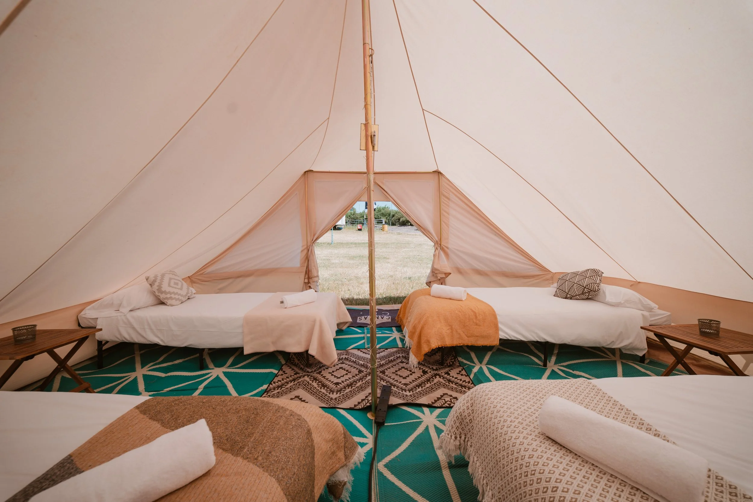luxury bell tent silverstone f1 