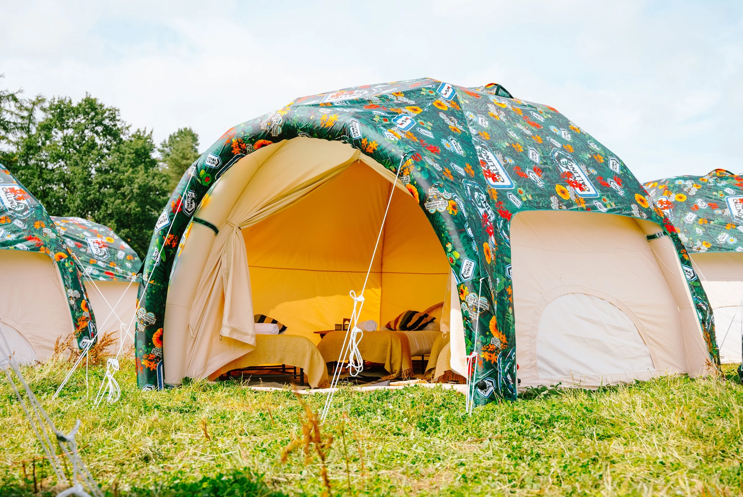 Silverstone glamping