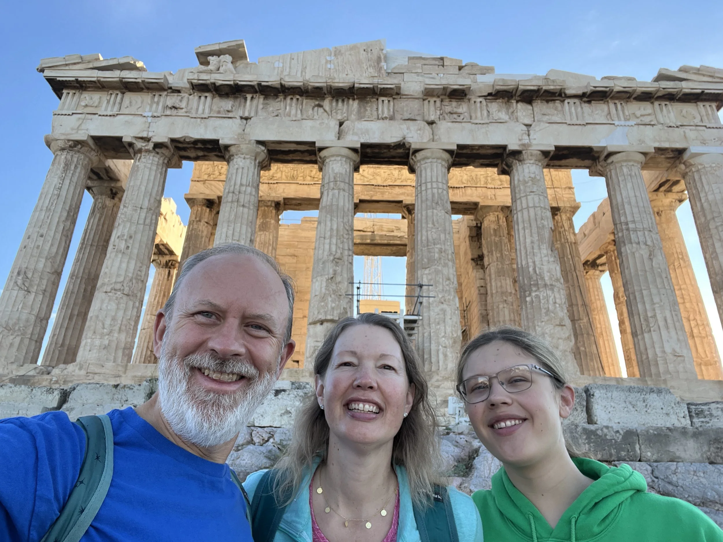 Parthenon in Athens, Greece (October 10, 2025)