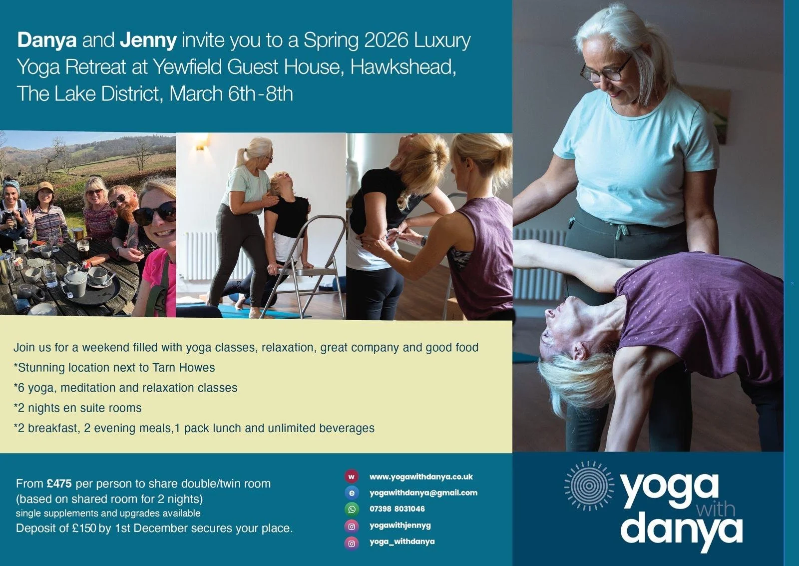 Celebrating 16 years of Yewfield Yoga Retreats