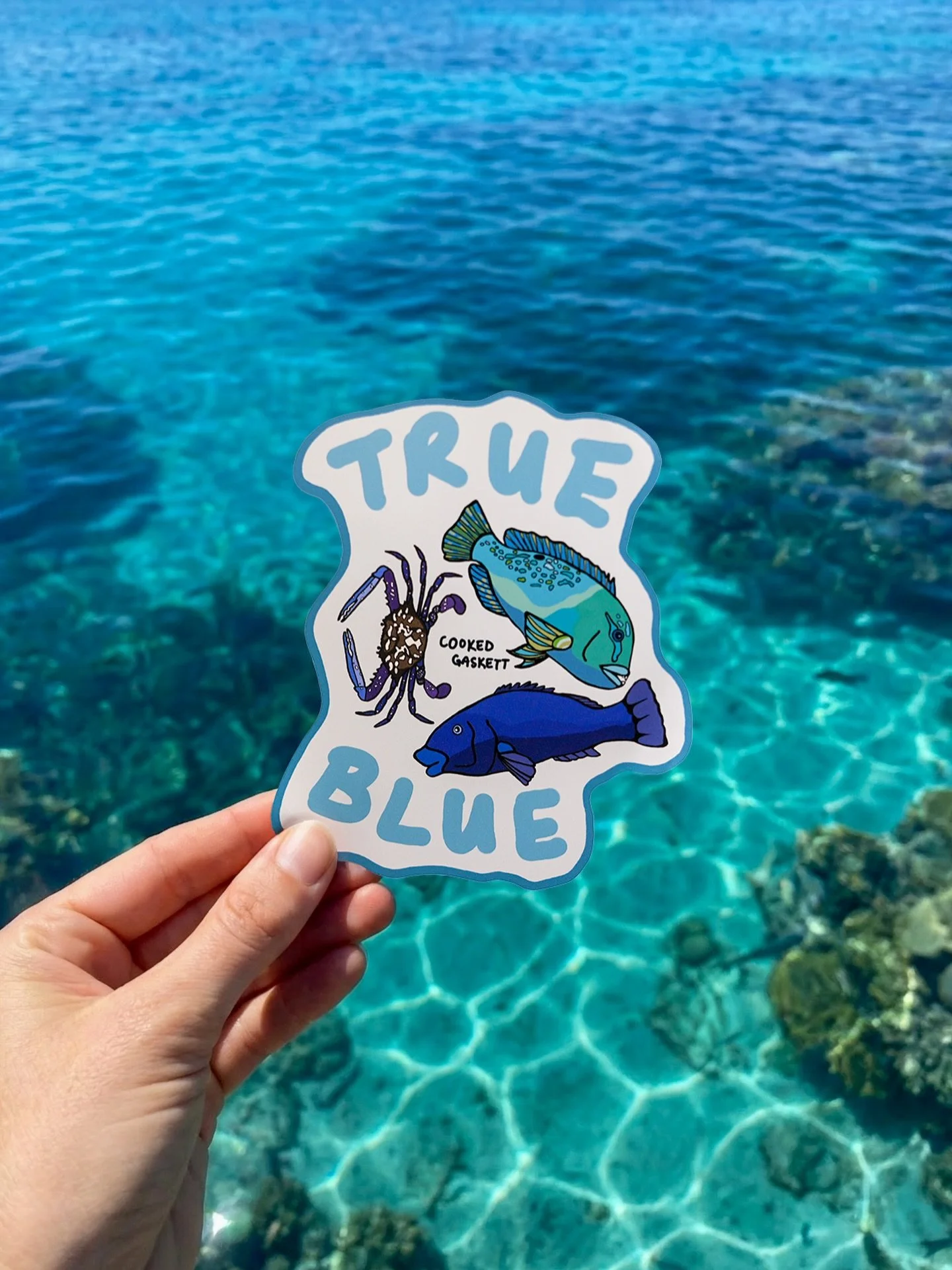True Blue stickers online 👀