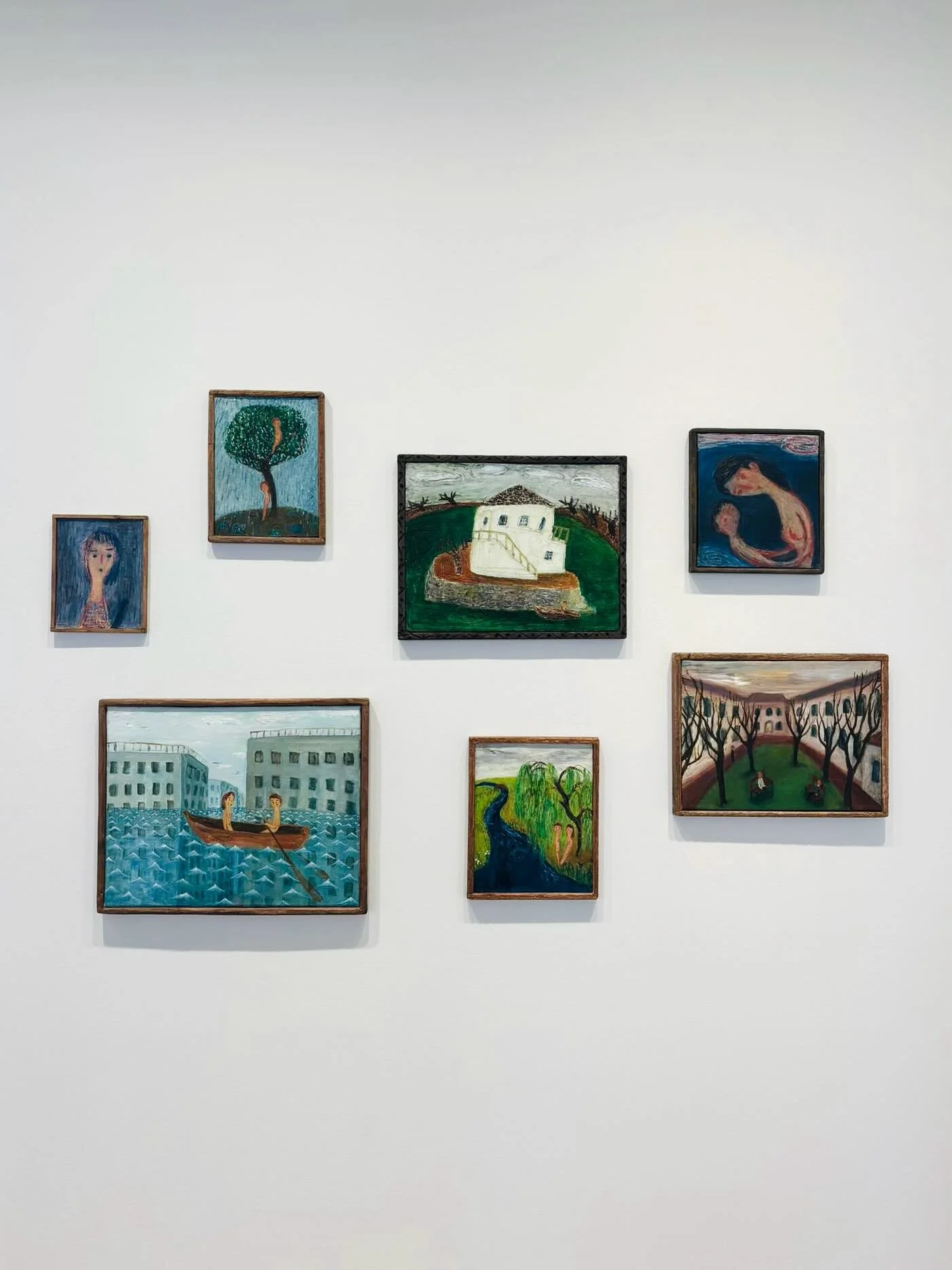 A few highlights from our recent gallery walk ✨ 

Masao Nakahara @pippyhouldsworthgallery , whose playful yet tender figures drift through hazy, dreamlike worlds. 

At @galeriemaxhetzler , Danielle McKinney&rsquo;s cinematic paintings capture figures