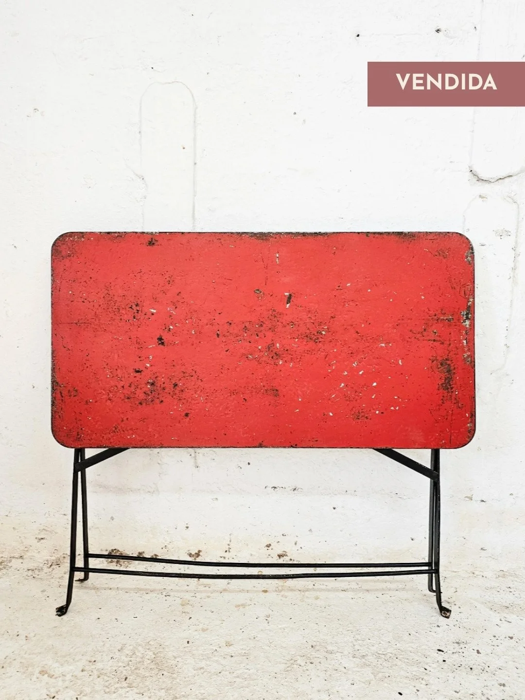 Consola de Hierro Plegable