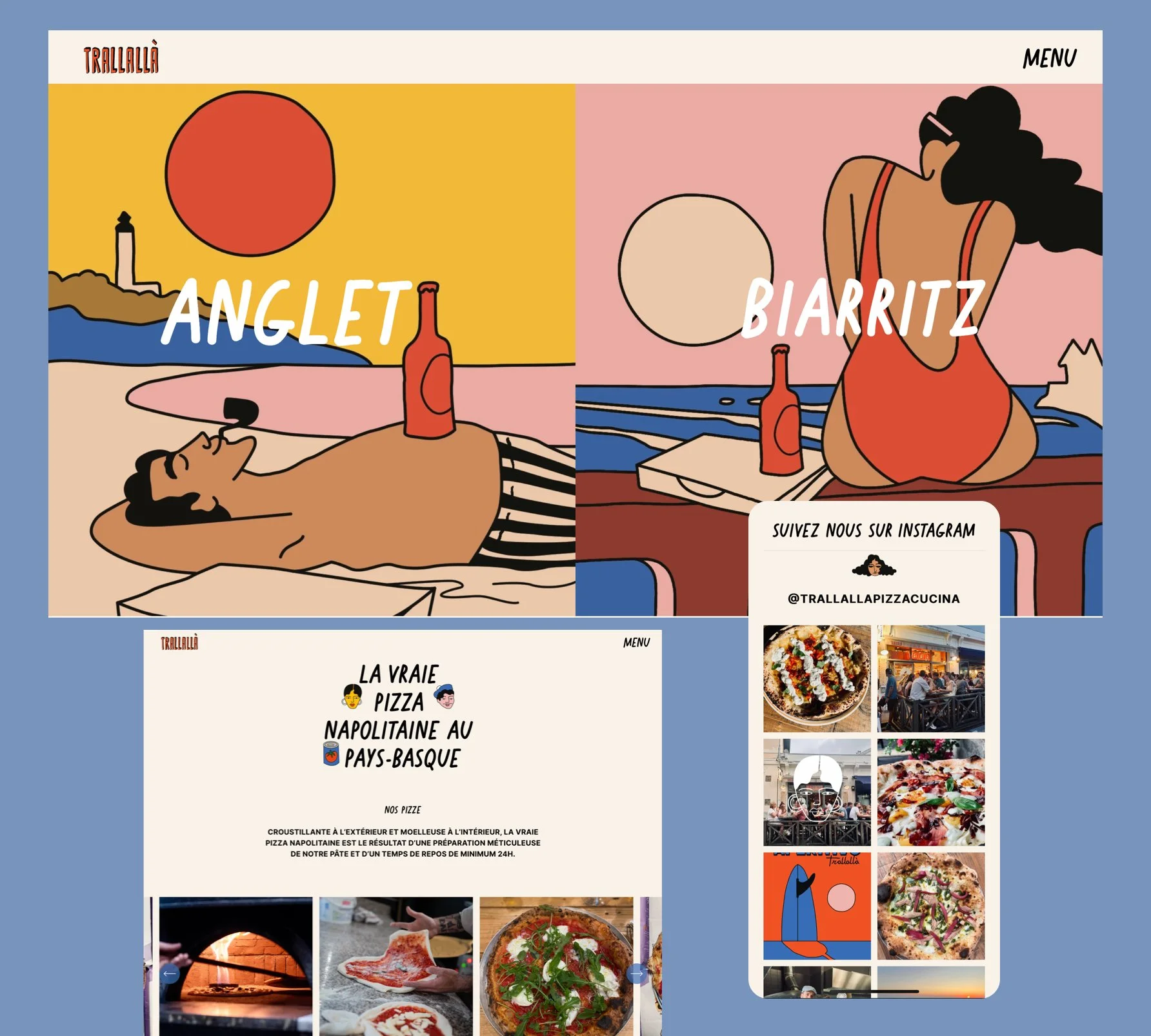 Swipe Up Portfolio - Trallalla Biarritz